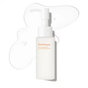 Sulwhasoo Gentle Lightweight, Silky Texture Korean Double Cleansing Oil To Melt Away Waterproof Makeup, 1.69 Fl. Oz.