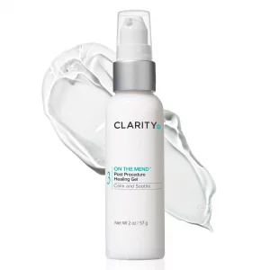 ClarityRx On The Mend Healing Gel, Natural Plant-Based Face & Body Ointment for Post Skincare Treatments (2 oz)