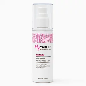 MyCHELLE Dermaceuticals Remarkable Retinal Facial Cleanser (4.2 Fl Oz), Renews and Refines Skin with Vitamin A Retinaldehyde and Orange Plant Stem Ce