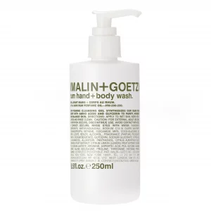 Malin + Goetz Hand + Body Wash, Rum, 8.5 Fl Oz