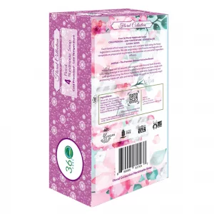 360Feel Floral 4 large Soap bar - Flower scents Lavender, Lilac, Hydrangea - Anniversary Wedding Gift Set - Handmade Natural Organic with Essential O