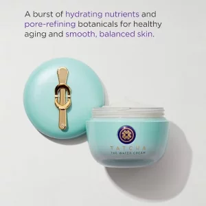 Tatcha The Water Cream | Oil-Free, Optimal Hydration Moisturizer For Pure Poreless Skin, 50 Ml | 1.7 Oz