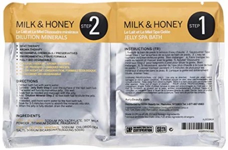 AvryBeauty Gel-Ohh Jelly Spa - Milk & Honey, 1 ct.