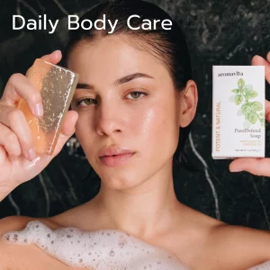 AROMAVITA Oregano Oil Soap - Hand Soap or Body Wash - Natural Soap, Oregano Oil Soap Bar for Hand Wash or Body Wash, 2 pack