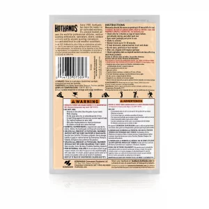 Hothands Body & Hand Super Warmers - Long Lasting Natural Odorless Air Activated Warmers - Up To 18 Hours Of Heat - 10 Individual Warmers