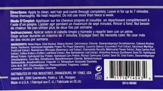 Difeel Pro-Growth Biotin Hair Mask 12 oz. - Hair Mask for Hair Loss