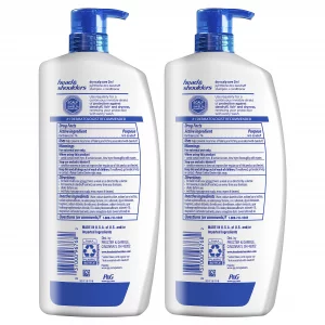Head And Shoulders Shampoo And Conditioner 2 In 1, Anti Dandruff Treatment, Dry Scalp Care With Almond Oil, 32.1 Fl Oz, Twin Pack (Packaging May Vary