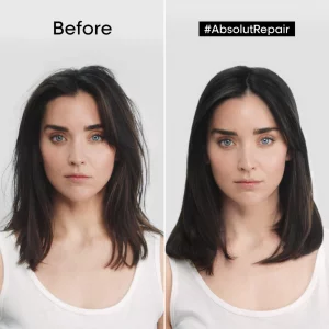 L'Oreal Professionnel Absolut Repair Hair Mask | Protein Treatment For Deep Nourishment | Hydrates, Repairs Damage & Adds Shine | For Dry & Damaged H