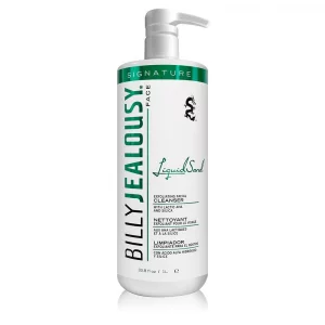 Billy Jealousy Liquidsand Exfoliating Face Cleanser For All Skin Types, Mens Face Wash For Daily Exfoliation Of Dead Skin Cells & Grime, Cleans, Soft