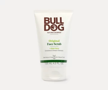 Bulldog Mens Skincare And Grooming Original Face Scrub, 4.2 Fluid Ounce