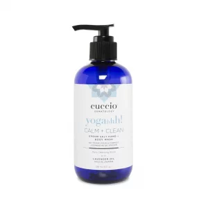 cuccio SOMATOLOGY - Calm and Clean Epsom Salt Hand and Body Wash - Hydrating - Moisturizing - Re-energizing - Detoxifing the Skin with Epsom Salt, La