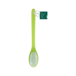 Ecotools Buff And Polish Bath Brush, Exfoliating & Promotes Blood Circulation, Dual Sided Brush For Healthy Looking Skin, Bath & Shower Body Brush, F
