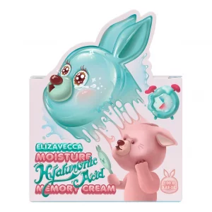 Elizavecca Moisture Hyaluronic Acid Memory Cream - Real Water Cream | Large Size Face Cream For Women | Wrinkle Improvement Function | Aqua Cream For