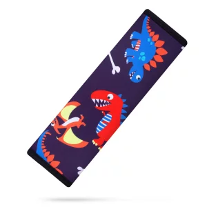 YR Seat Belt Cover for Kids, Soft Comfort Seat Belt Cushion for Children, Cute Cartoon Pattern Car Seat Belt Pads Cover for Girls and Boys, 1 Pack, D