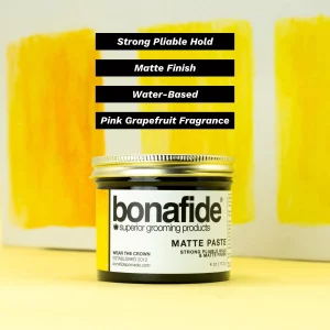 Bona Fide Pomade, Matte Paste 4 oz.