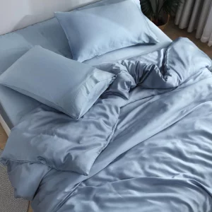 DOZ by SIJO 100% Organic Bamboo Sheet Set, Buttery Soft, Cooling for Hot Sleepers, Silky Breathable, Oeko-TEX, High GSM, 16