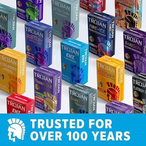 trojan extended pleasure climax control lubricated premium latex condoms 29 DIY Fleshlight Ideas: How To Make a Pocket Pussy main image 0