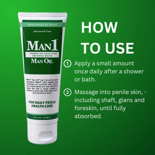 Man1 Amazon Man1 Man Oil Penile Health Cream - Advanced Care. Treat Dry, Red ...