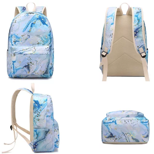 Bluboon Teen Girls School Backpack Kids Bookbag Set with Lunch Box ...