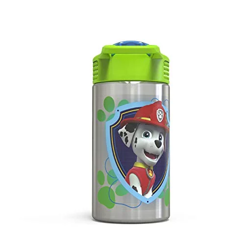 Kids Water Bottle, 2-Pack 16oz Water Bottles With Stickers