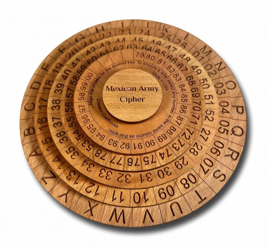 Creative Crafthouse Mexican Cipher Encryption Machine Puzzle - Classic ...