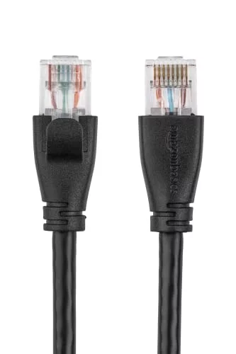 Amazon Basics Rj45 Cat 6 Ethernet Patch Cable, 1Gpbs Transfer
