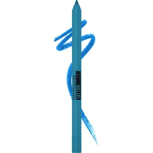Maybelline TattooStudio Eyeliner – Wasserfester Make-up Stift, 36 Stunden Halt, Kein Verschmieren, Farbe Smooth Walnut