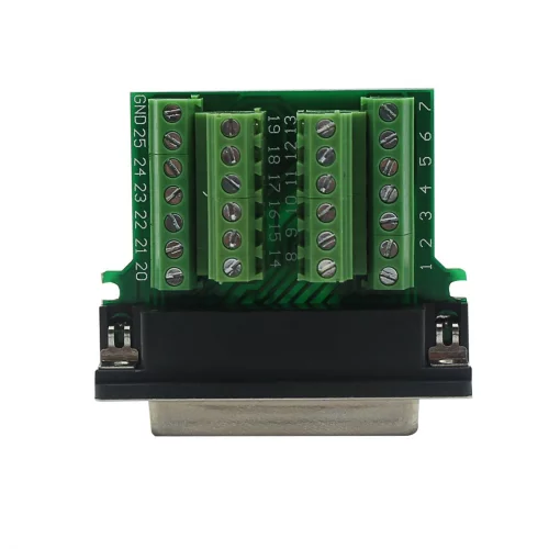 DB25 Breakout Board Solder-Free Female Adapter 25-pin Port Adapter to ...