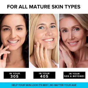 Simplyvital Face Moisturizer Collagen Cream - Anti Aging Neck And DCollet - Made In Usa Day & Night Face Cream - Moisturizing, Lifting & Recovery