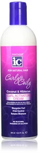 Fantasia Curly & Coily Curl Activator Cream, 12.5 Oz