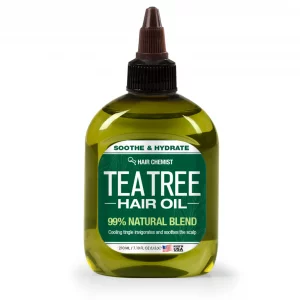 Hair Chemist 99% Natural Blend Soothe & Hydrate Tea Tree Hair Oil 7.1 Oz.