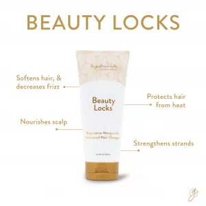 Vidapura Beauty Locks By Dr. Anna Cabeca - Deep Nourishing Reparative Masque For Hormonal Hair Change, Intensely Repairs And Strengthens Hair