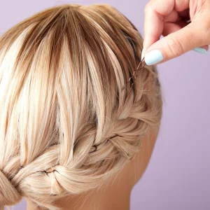 360 Pack 2 Inch Hair Pins With Clear Holder, Bulk Set Of Bobby Pins In 2 Styles And 4 Colors