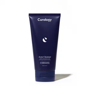 Curology Acne Cleanser, Gentle Clearing Face Wash, Benzoyl Peroxide Treatment For Acne Prone Skin, Milky Gel Texture, Fragrance Free, 5.07 Fl Oz (Pac