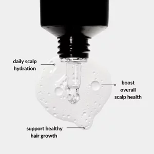 Love Ur Curls Healthy Scalp Serum - 1.7 Fl.Oz.Growth Activator With Hydrolyzed Hyaluronic Acid, Turmeric & Basil Extracts - Deep Moisturization, Thic