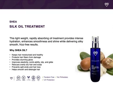Brand With A Heart Shea Silk Oil Treatment