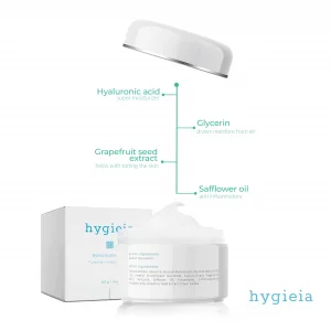Hygieia + Encapsulated Hyaluronic Acid Face Moisturizer Hydrating Liposomal Face Cream For Women & Men Fast & Deep Cellular Absorption For Da