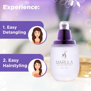 Herstyler Marula Oil Hair Serum - Anti Frizz Hair Serum For Frizzy And Damaged Hair - Marula Serum For Straightening - Hair Shine Serum For Hair - 2
