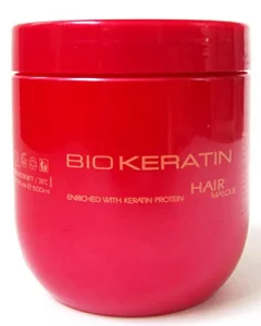 Bio Keratin Luxury Collection Anti-Frizz Smoothing Hair Masque 16.9 Fl.Oz (500Ml)