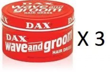 Dax Wave And Groom Hair Dress, 3.5 Oz (Pack Of 3)
