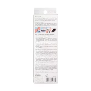 Kiss Lash Purify Eye Makeup Remover & False Eyelash Cleanser/Conditioner, Gentle 3-In-1 Formula Removes Lash Glue & Waterproof Makeup, Net Wt. 50 Ml