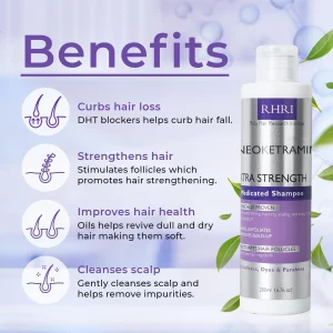 Anti Fungal Shampoo For Men & Women | Anti Dandruff, Medicated, Folliculitis Shampoo For Dry Scalp, Psoriasis, Ringworm | For Itchy, Flaky & Irritate