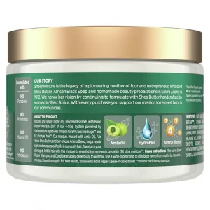 Sheamoisture Bond Repair Masque Amla Oil To Strengthen And Moisturize Hair With Restorative Hydroplex Infusion 11 Oz