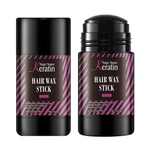 Comblor Black Hair Wax Stick For Hair Wigs Edge Control Stick, Root Cover Up Stick