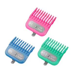 3 Clipper Guards Fit For Andis Master, Oster Fast Feed, Andis Aac-1, Gc, Lcl, Ml, Pm-1, Pm-2, Pm-4, Rcac, Rs-1, Us-1, Clipper Guides Replacement, Siz