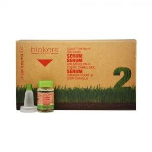 Salerm Biokera Natura Scalp Therapy Intensive Serum, 6 X 0.34 Oz