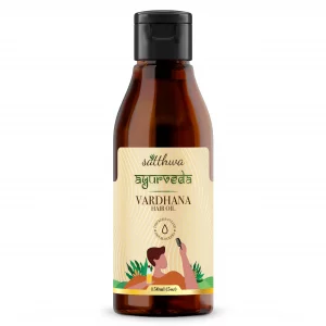 Satthwa Vardhana Hair Oil | With Pumpkin Seed Oil & Saw Palmetto As Natural Dht Blockers | Helps Control Hair Fall And Strong Hair | Paraben Free, 15