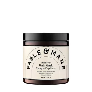 Fable And Mane Holiroots Hair Mask, Hydrating Hair Mask For Dry Damaged Hair And Growth. Deep Conditioning Hair Mask, Hair Treatment For Dry Damaged