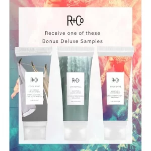 R+Co Dallas Biotin Thickening Shampoo And Conditioner Set (8.5 Oz) + Cool Wind Ph Travel Size (.5 Oz) | Thickens + Nourishes + Strengthens | Set Of 3