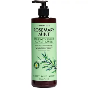 Pharm To Table Rosemary & Mint Conditioner For Men And Women, Invigorates The Scalp, Moisturizes Dry And Damaged Hair, 480Ml